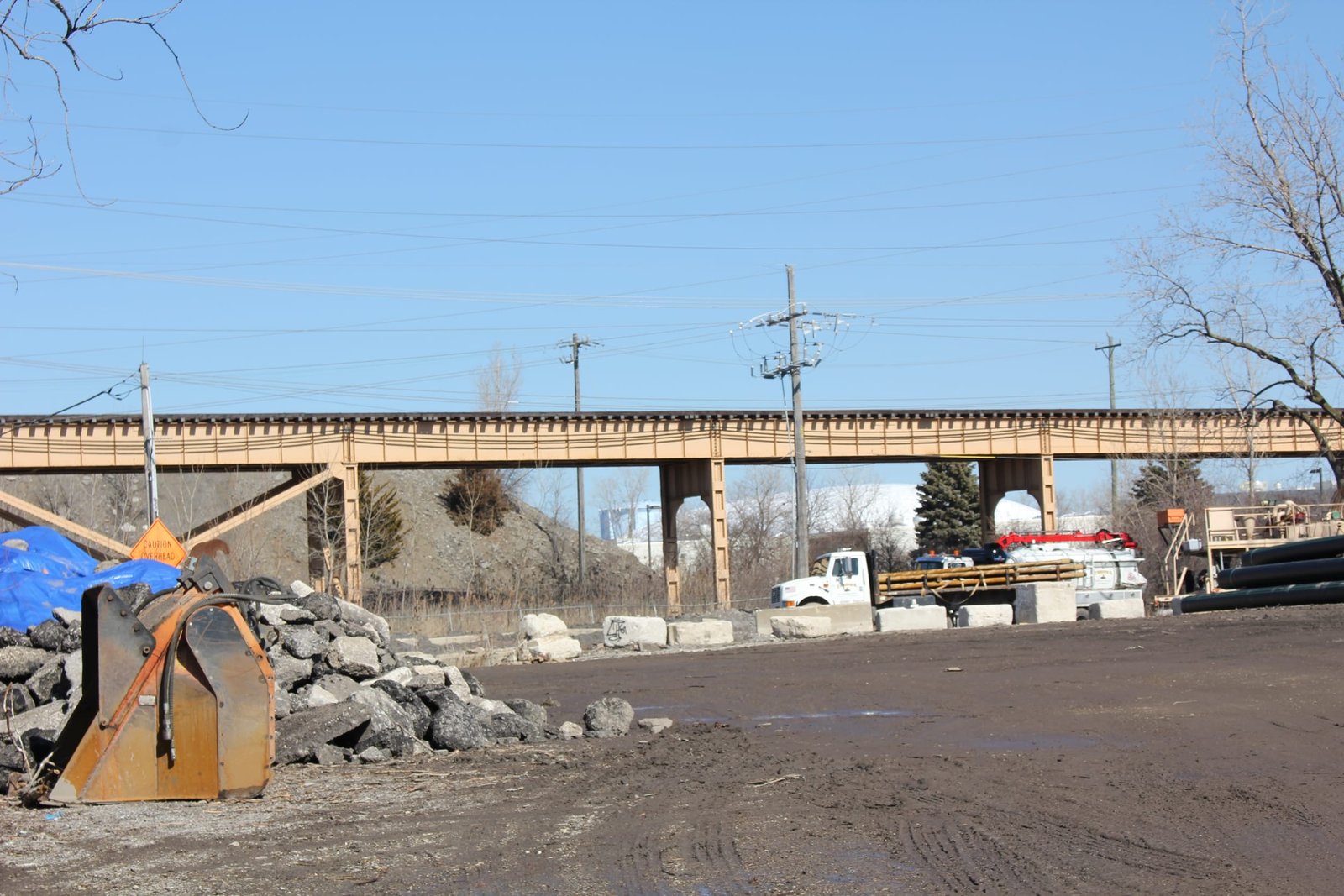 East approach